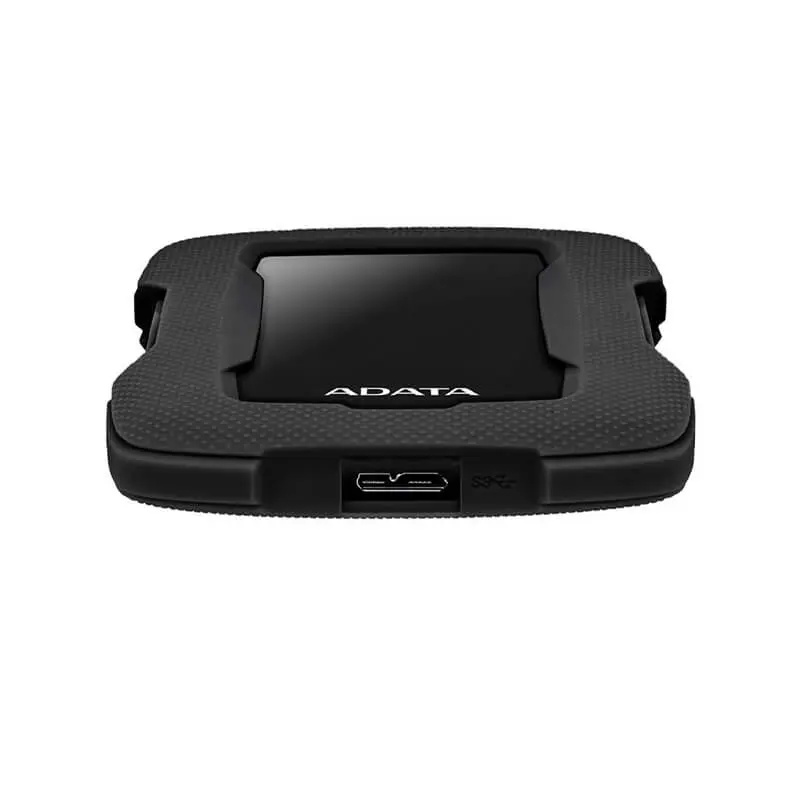 هارد اکسترنال HD330 بدنه و پورت ورودی